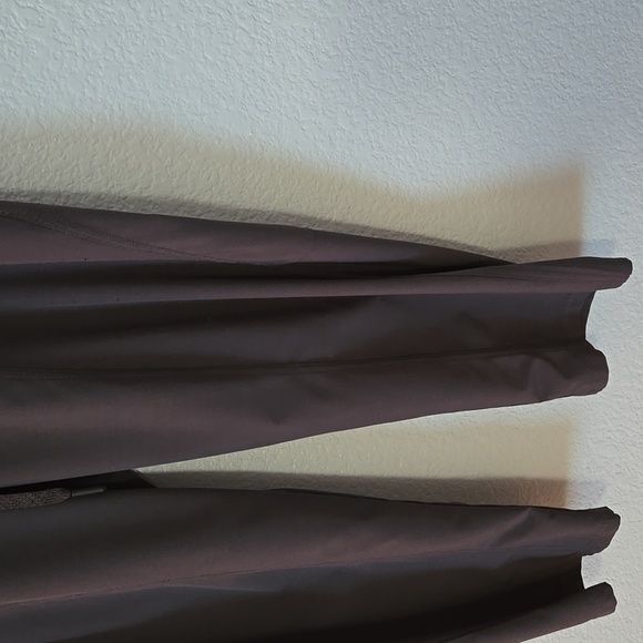 PRANA Black Cropped Drawstring Waist Pull On Pants Front Pockets Sz Medium - Picture 3 of 8